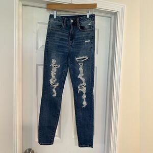 American Eagle Curvy Super High Rise Jegging | Size 2 short